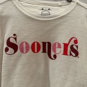 Ribbed Oklahoma Sooners Sweatshirt